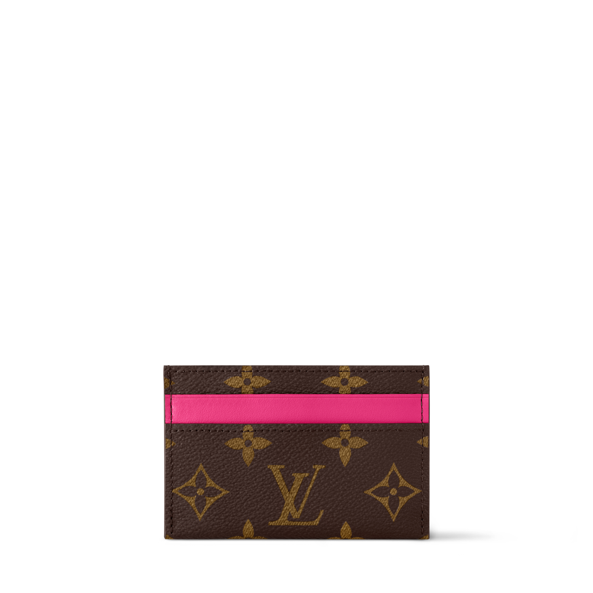 Double Card Holder Monogram Macassar Canvas - Wallets and Small